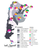 Presiones sobre la conservación asociadas al uso de la tierra en las ecorregiones terrestres de la Argentina